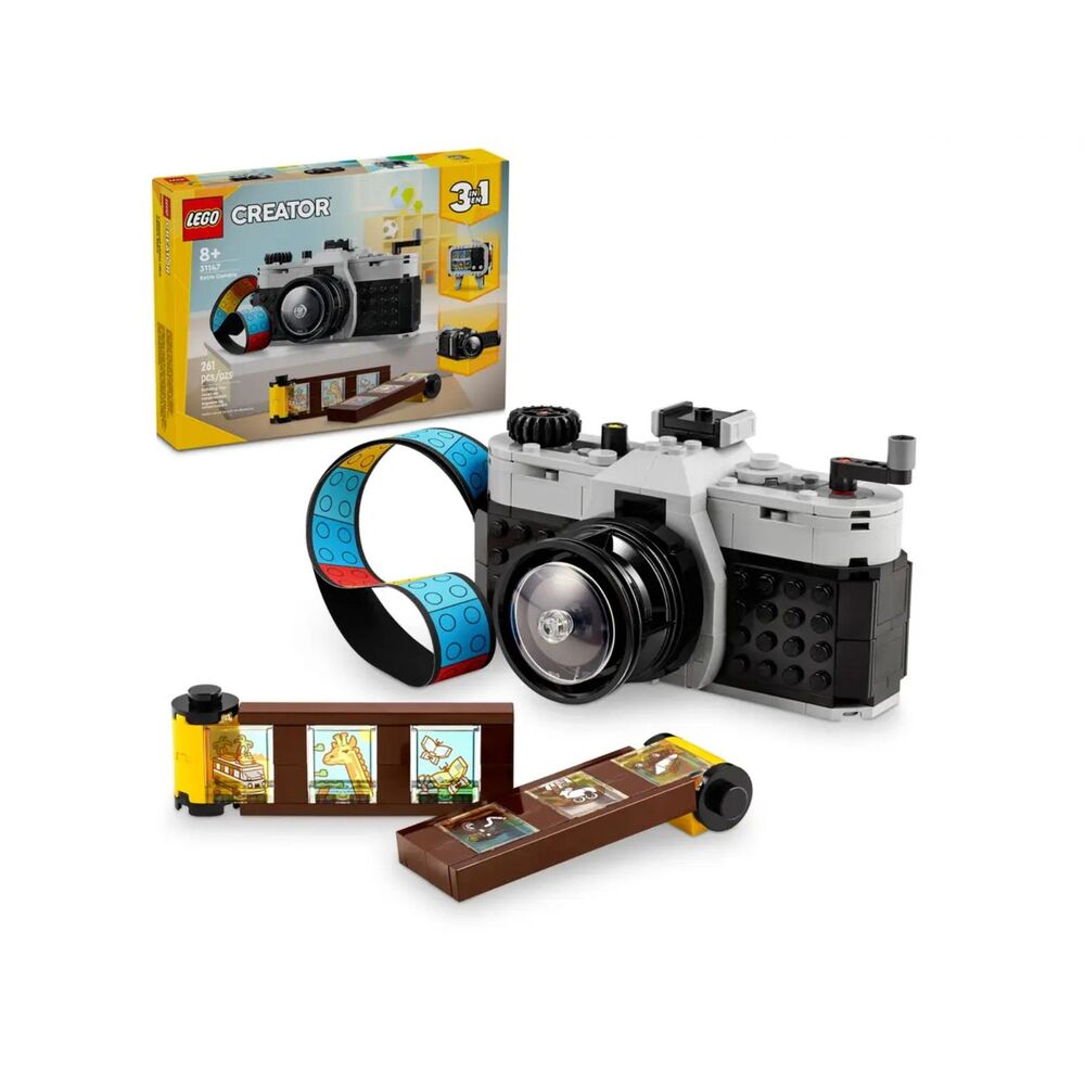LEGO Creator 31147 Retro Camera Set 261 pcs 3-in-1 Kit FACTORY SEALED NEW NIB